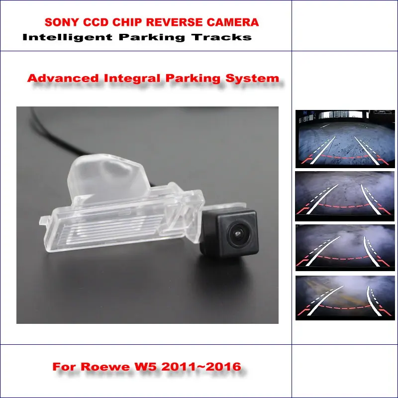 

For Roewe W5 2011-2016 Car Parking Rear Camera Intelligent Reverse Tracks Backup Dynamic Guidance Tragectory CAM