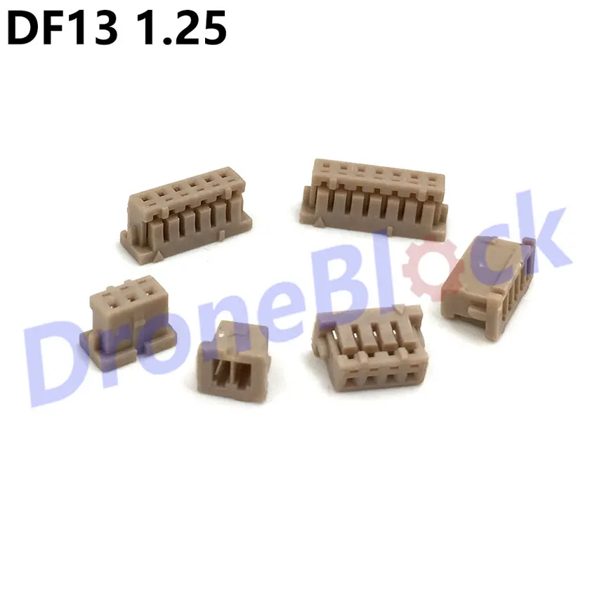 20 Pcs/ a lot DF13 1.25 Plug connector Pixhawk/PX4/apm2.x GPS Bluetooth Telemetry OSD power module airspeed