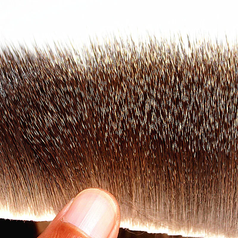 KKWEZVA 8X8cm Body Deer Hair Patch Caddis Stimulater lej pływający suchy materiał muchowy wędkarstwo wiązanie muchowe skrzydło Natural Color — zdjęcie 3