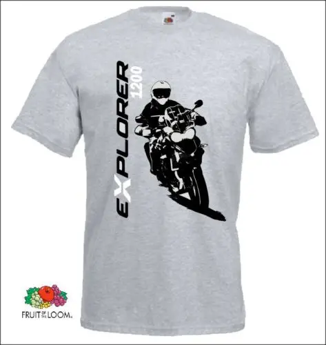 

Tiger Explorer 1200 T-Shirt Motorcycle Newest Fashion Men Funny Men Tee Shirts Casual Printed Tee