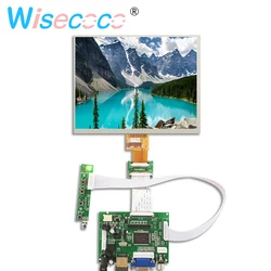 8 zoll LCD display bildschirm 1024*768 tablet HJ080IA-01E HE080IA-01D Control Fahrer Bord Audio Für Raspberry pi 3B 2 1 VGA AV