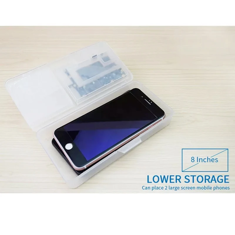 Multi Functional Mobile Phone Repair Storage Box For IC Parts Smartphone Opening Tools Collector