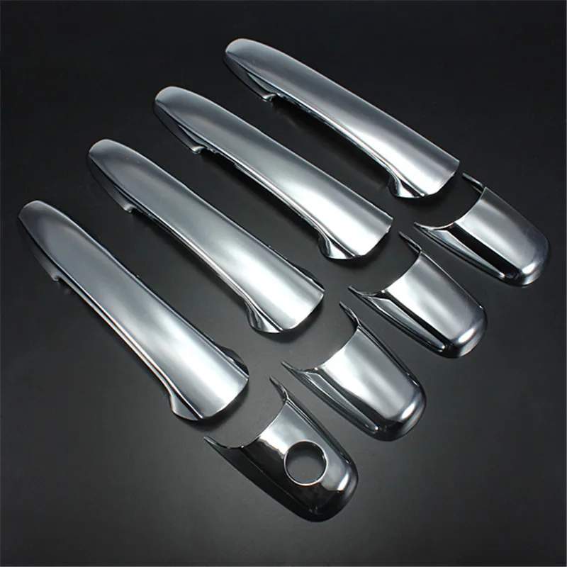 8Pcs / Set Car Styling Chrome Door Handle Cover Trim for MAZADA 6 CX7 RX8 Free Shipping