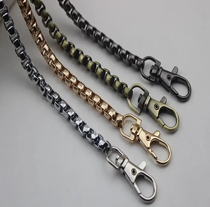 

(2 PCS/lot) plating high-end DIY leather handbag aglet chain length 120 cm decorative accessories