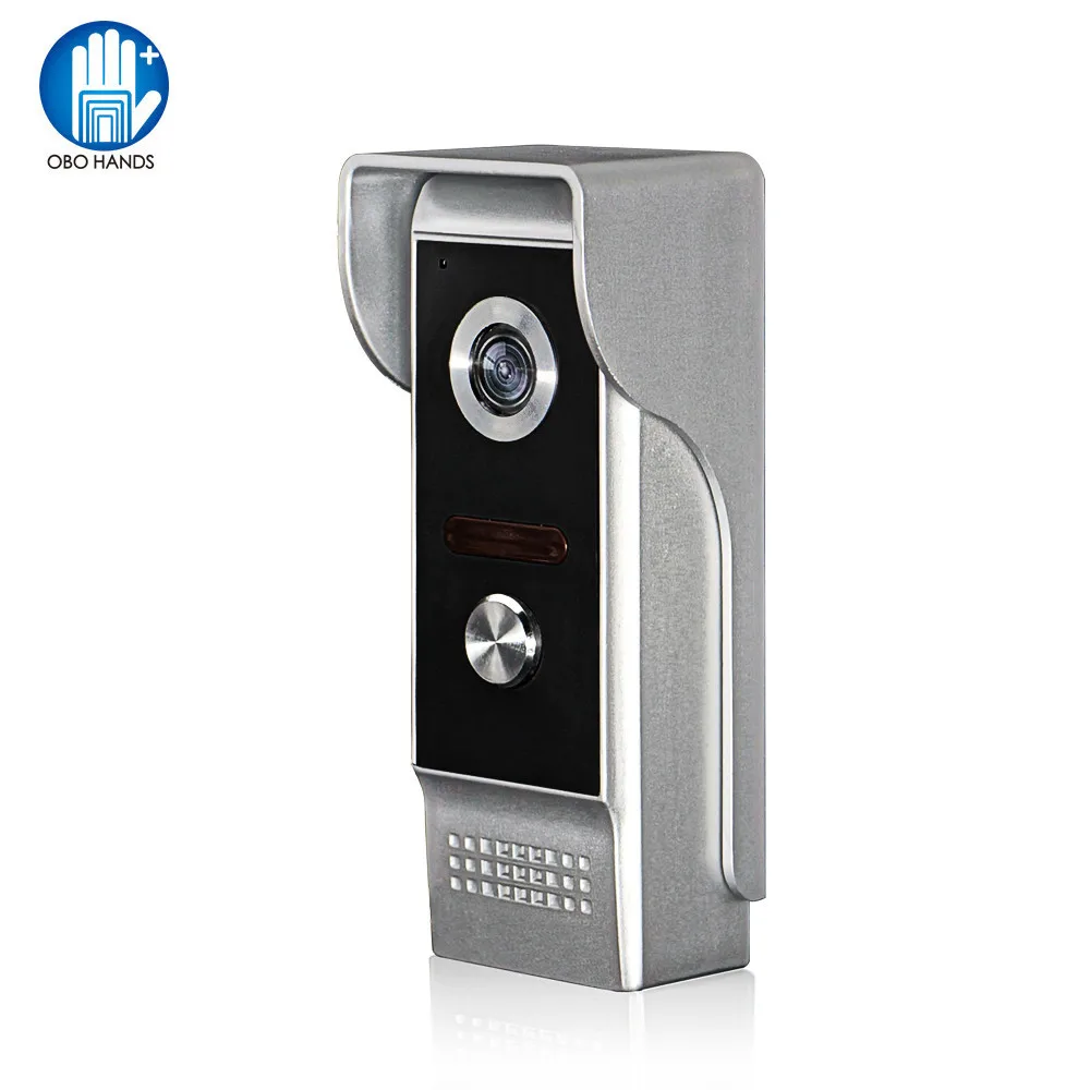 OBO 700TVL Chống Nước Video Camera Chuông Cửa Video Liên Lạc Nội Bộ Hệ Thống Ngoài Trời Lối Vào Máy Video Chuông Cửa HỒNG NGOẠI Nhìn Đêm