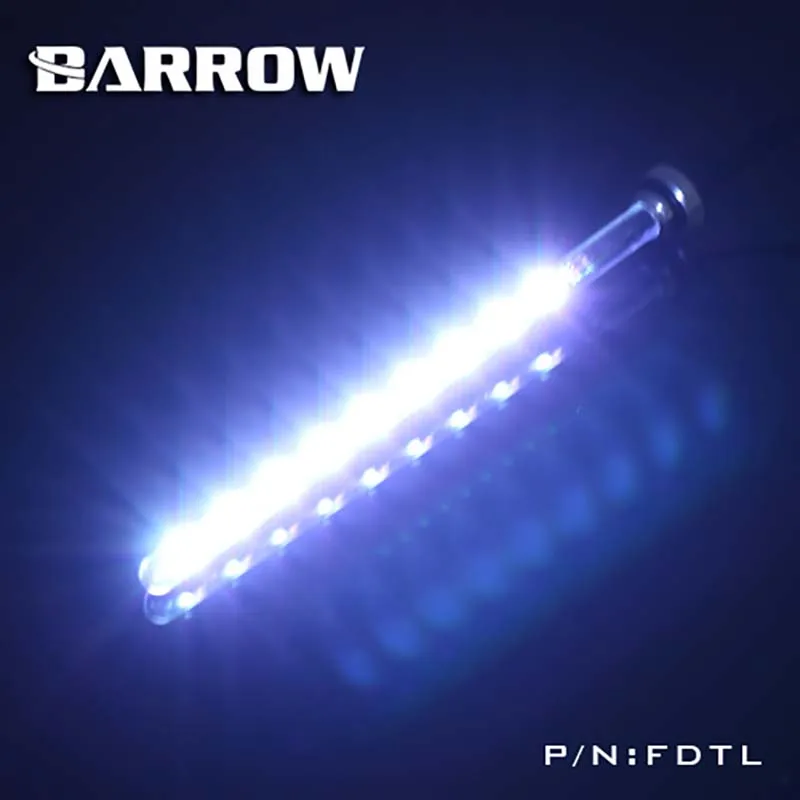 Barrow FDTL Lighting fitting, for Cylinder for Reservoir/Water tank,Controller RGB Color,Quartz Glass LED,for light building