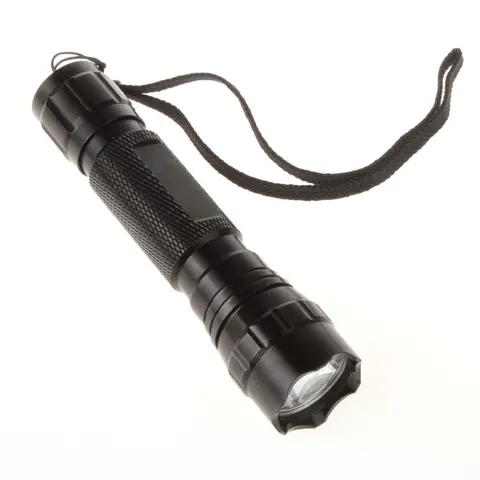 WF-501B Super Bright LED Flashlight Torch 5 Mode 500Lm Aluminum LED Flash Light for Outdoor Camping Hiking