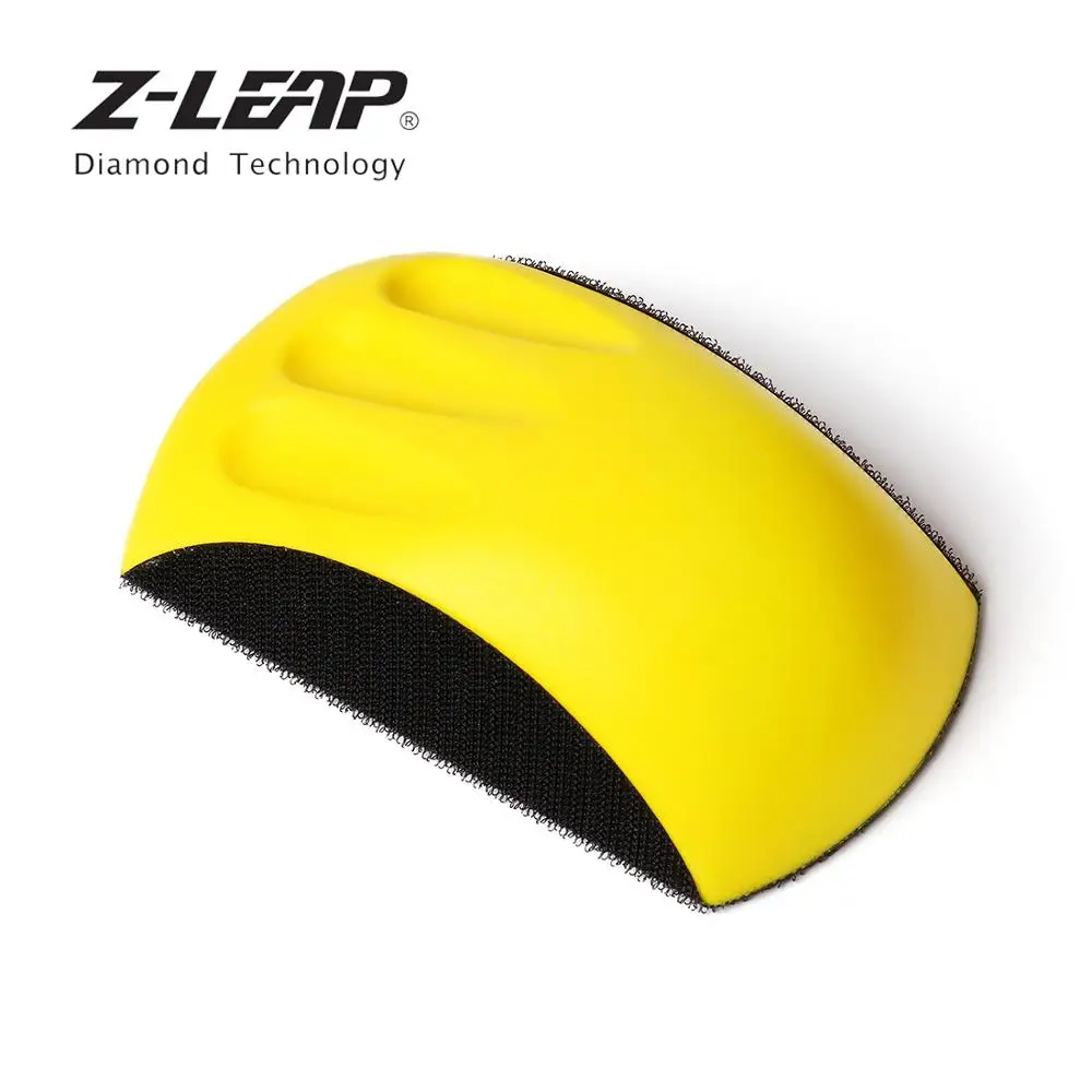 Z-LEAP 1 шт. 5/6 дюймов, держатель шлифовального диска, наждачная бумага, подложка, полировальный коврик в форме мыши, ручной шлифовальный блок, крючок и петля, абразивный инструмент