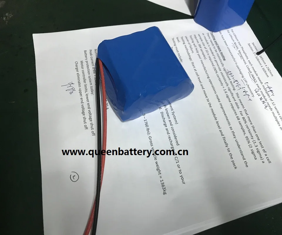 25.9V 25.V 7S1P 18650 LI-ION BATTERY PACK for 35e 18650ga 3500mah with PCB (6-12A)