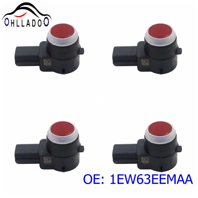 

4PCS HLLADO Ultrasonic Sensor 1EW63EEMAA 0263003846 PDC Parking Distance Control Sensor For D odge C hrysler J eep 1EW63ARHAA