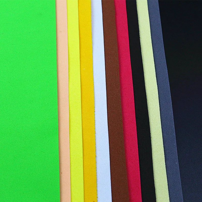 5 sheets razor fly foam fly tying 1mm ultra thin foam wings cut wrapped body EVA foam paper floating nymphs fly tying materials