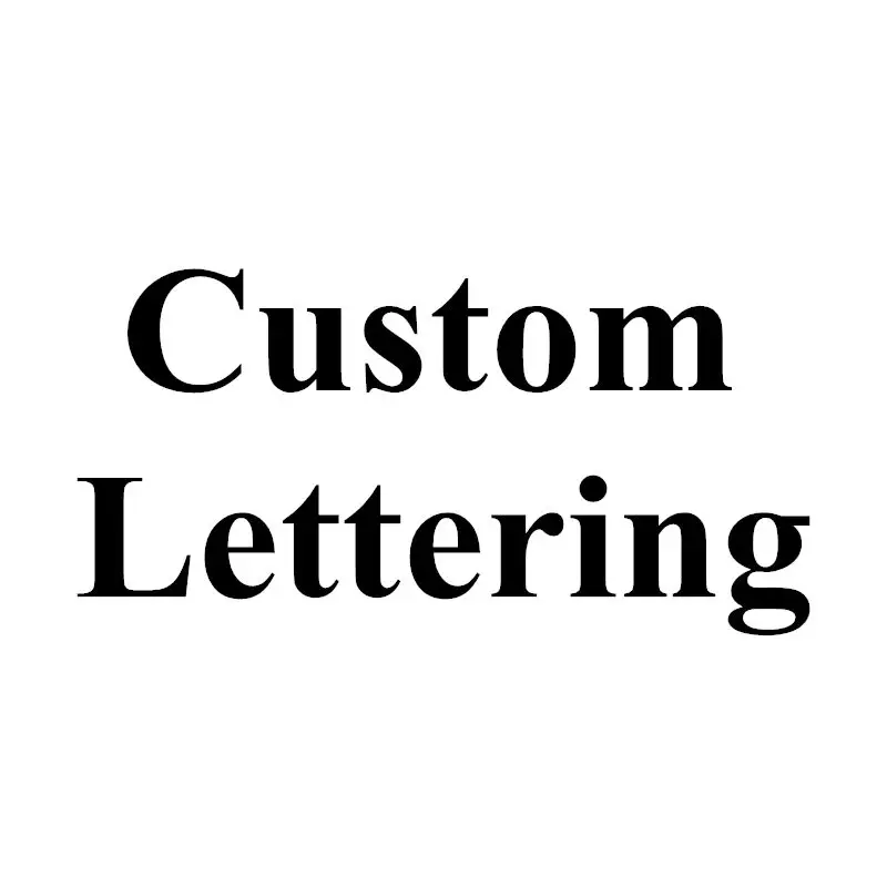 The price for custom lettering, engraving your name,number,logo according your requirement,made an unique keychain for you!