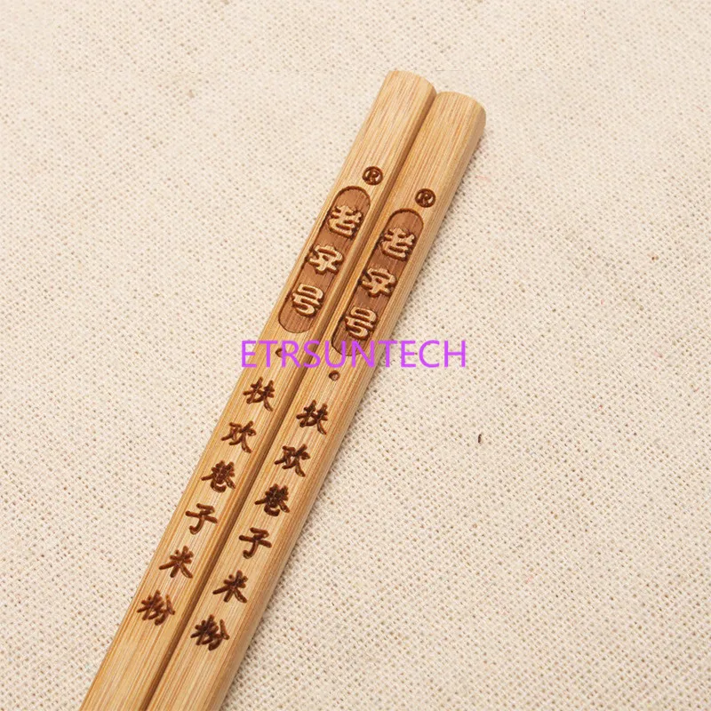 200Pair/Lot Chinese Bamboo Chopsticks Bamboo Japanese Style Gift For Tableware Free Customized Engraving Logo