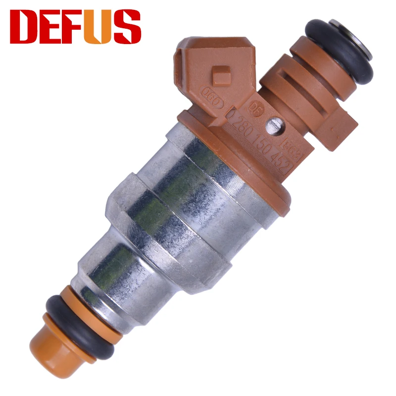 DEFUS 6X Fuel Injector Nozzle For Opel Vectra CD 2.0 16V 1995 0280150452 Flow Matched Car Engine Injection  Car Styling Petrol