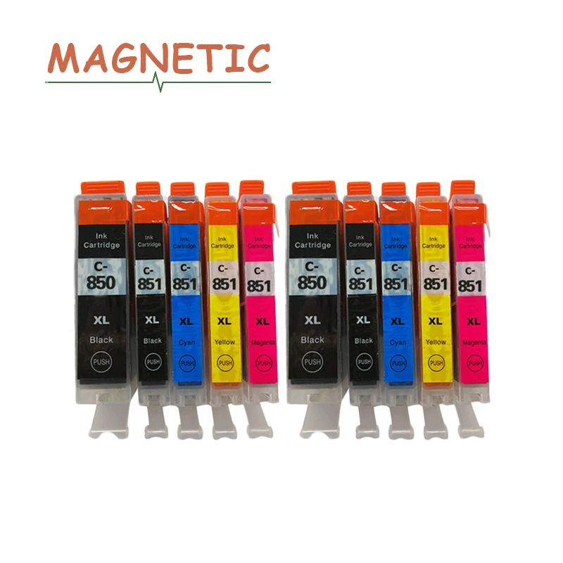 

10x For canon pgi850 pgi-850 compatible ink cartridge for canon MG5480/MG6380/MG6400/MG7180/IP7280/MX728/MX928 printers pgi-850