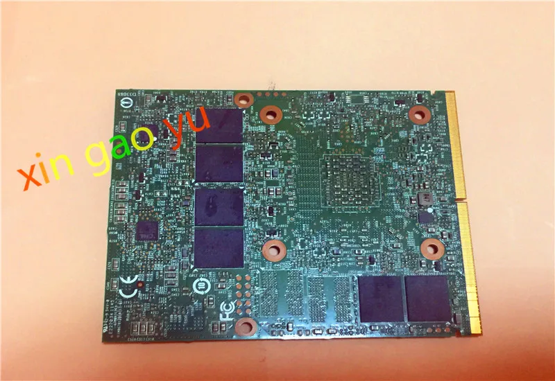 for MSI GT60 GT70 Laptop Graphic Vedio Card GTX670M MS-1W051 MS-16F3 MS-1762 MS-16F31 MS-17621