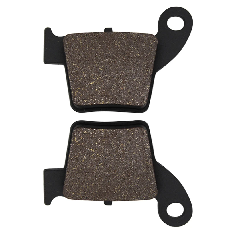 Cyleto Rear Brake Pads for HONDA CRF250R CRF 250R 04-16 CRF250X CRF 250X 2004-2016 CRF 450 CRF450R 2002-2016 CRF450X 2005-2016