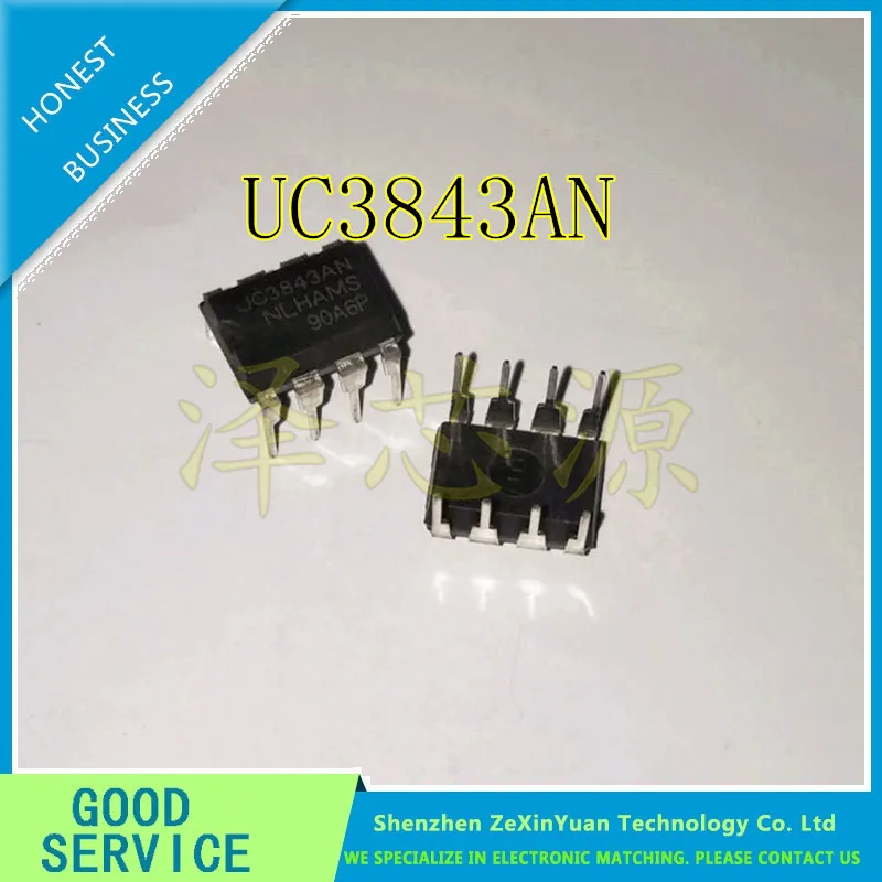 

10PCS/LOT UC3843AN UC3843A UC3843 3843 DIP-8 NEW