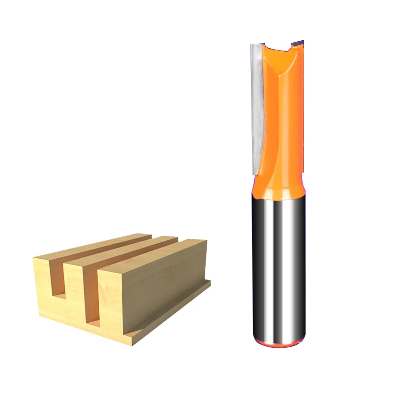 1 Stuks Rechte Router Bit Voor Hout Trimmen Einde Molen Trimmer Schoonmaken Rand Router Bits Houtbewerking Gereedschap Frees
