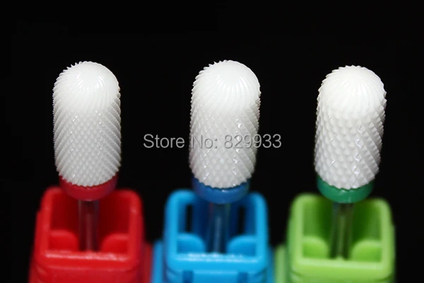 

New Nail Ceramic Bits Pro Toe Cuticle Feet Pedicure Drill Callus Rasp File Foot Hard Dead Skin Corn Remover Nail Foot Care Tools