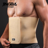 JINGBA SUPPORT 1PCS Professional Adjustable waist trimmer sweat belt Sports Pressurized Back Waist Support Fitness Bodybuilding