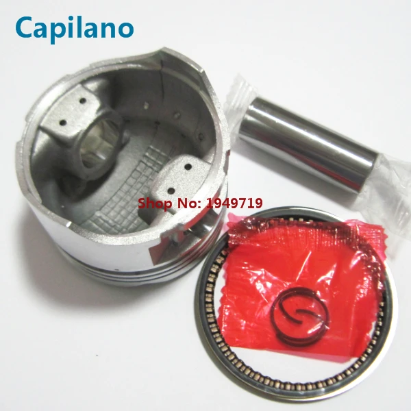 دراجة نارية VF125 مجموعة المكبس مع حلقة المكبس 56.5 مللي متر لقطع غيار المحركات Daelim 125cc VF 125 (4 مكبس صمام) #5