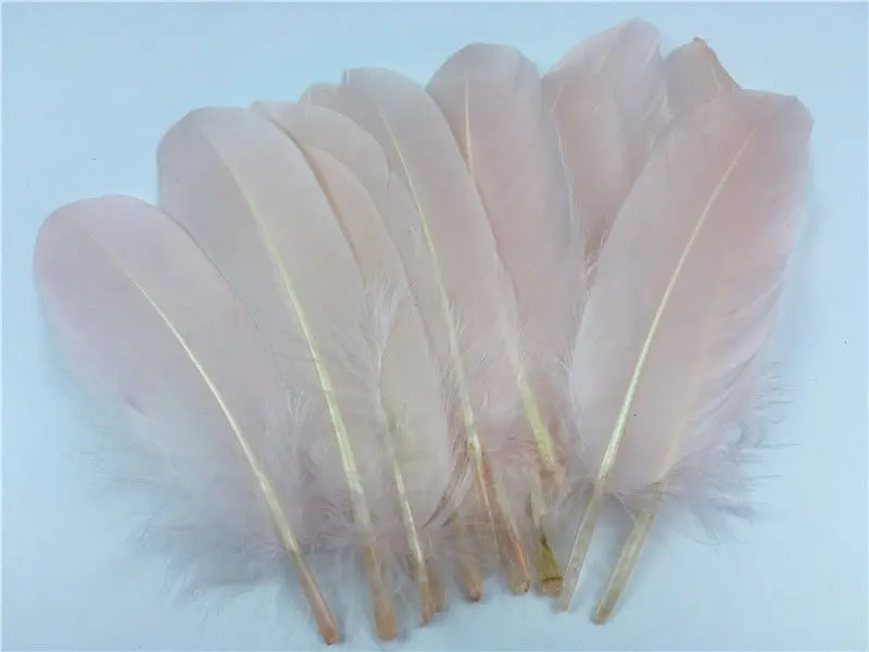 

Оптовая продажа, 500 шт./лот 15-20 см/6-8 дюймов, «сделай сам», водно-розовое гусиное перо, окрашивание, одно перо, ремесла, свадебная тиара
