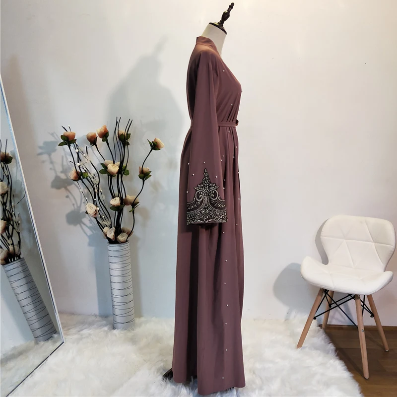 Kaftan Abaya Dubai Kimono Cardigan Muslim Hijab Dress Abayas For Women Robe Femme Caftan Marocain Qatar Islam Clothing