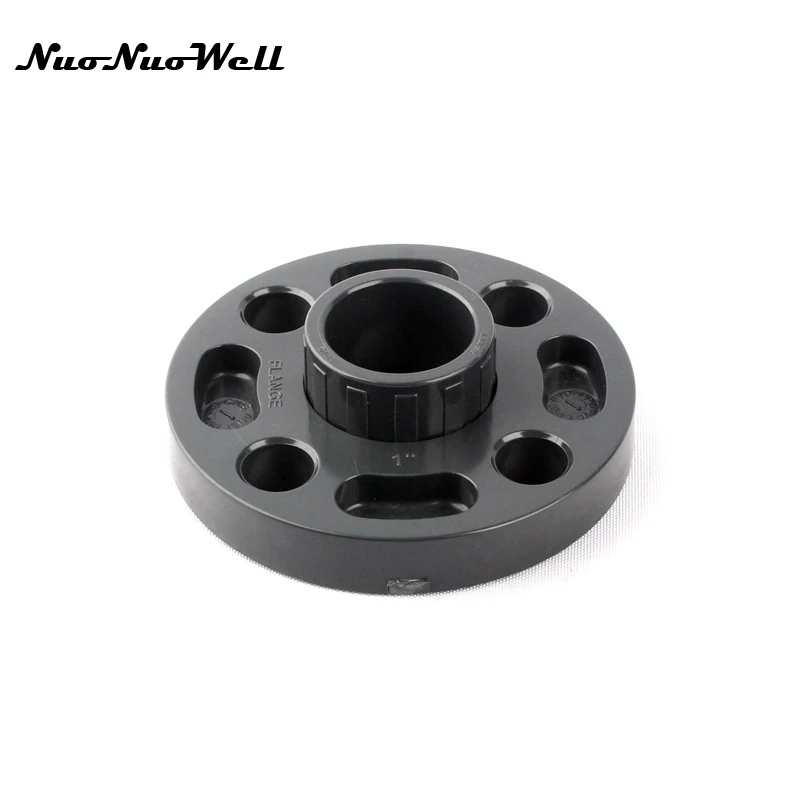 

1pcs NuoNuoWell PVC ANSI 1" Flange Pipe Connector Hose Adapter Hardware Fittings Tube Parts Slip Socket Flanges