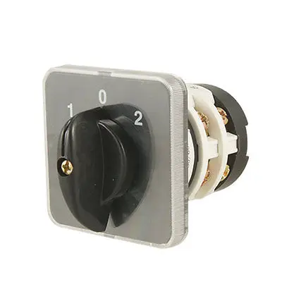 1-O-2 Position Control Universal Changeover Cam Switch