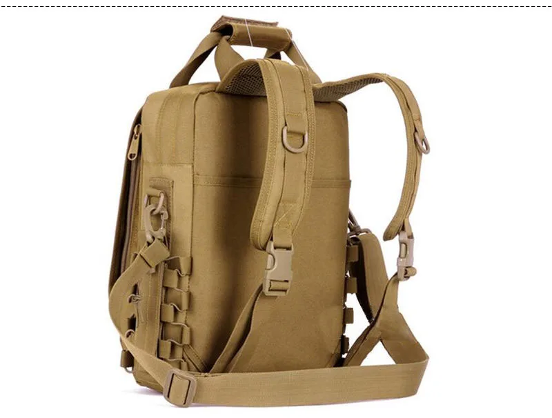 1 pezzo Zaino a misura di uomo, Borsa a tracolla camouflage