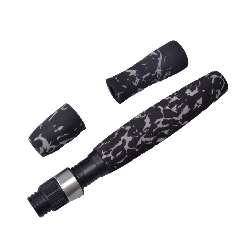 Kit de mango camuflaje negro ajustable para caña spinning y casting - imagen 2