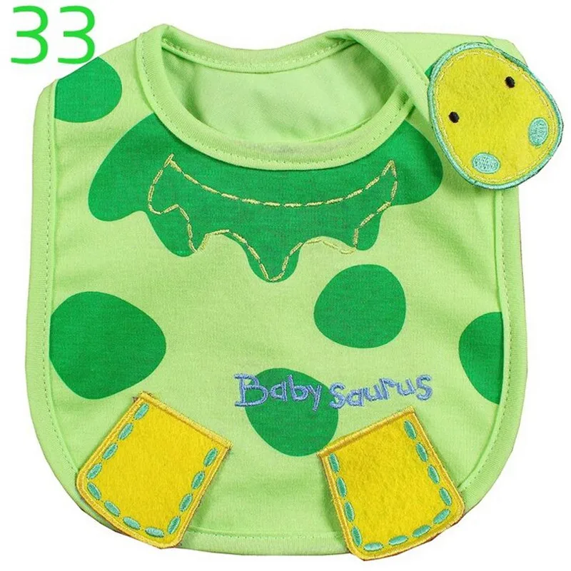 Cotton Baby Bib Infant Saliva Towels Baby Waterproof Bibs Newborn Wear Cartoon Accessories