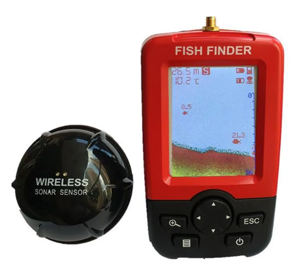 Dot Matrix LCD Portable Wireless Fish Finder