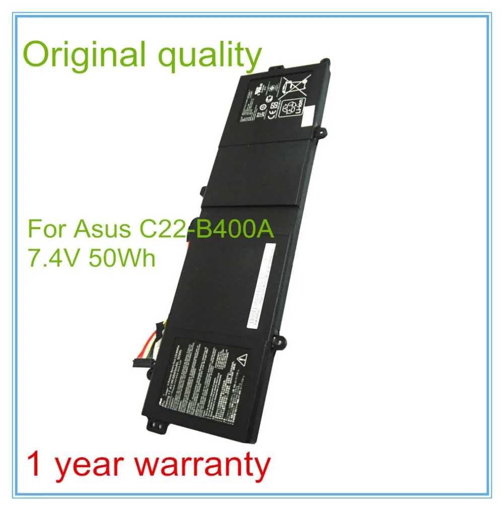 

53WH Original New Laptop Battery C22-B400A For BU400V BU400A Ultrabook C22-B400A 7.5V 7070mAh