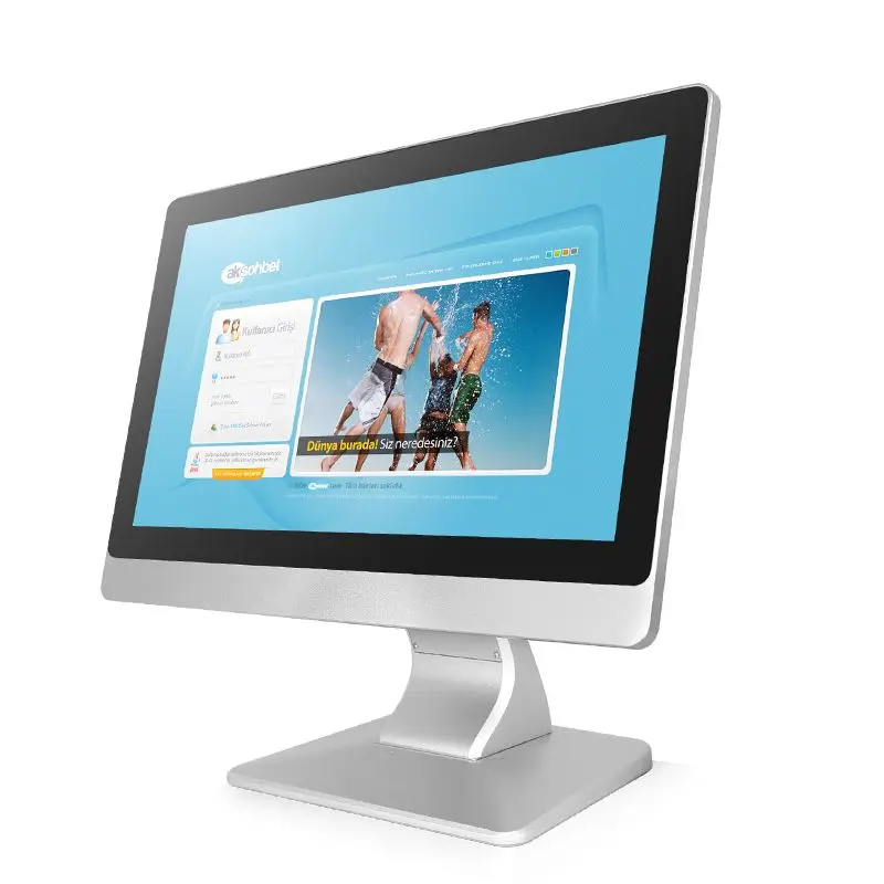 15 17.3 นิ้วหน้าจอสัมผัส intel j1900 quad core all-in-one สำหรับพิซซ่า