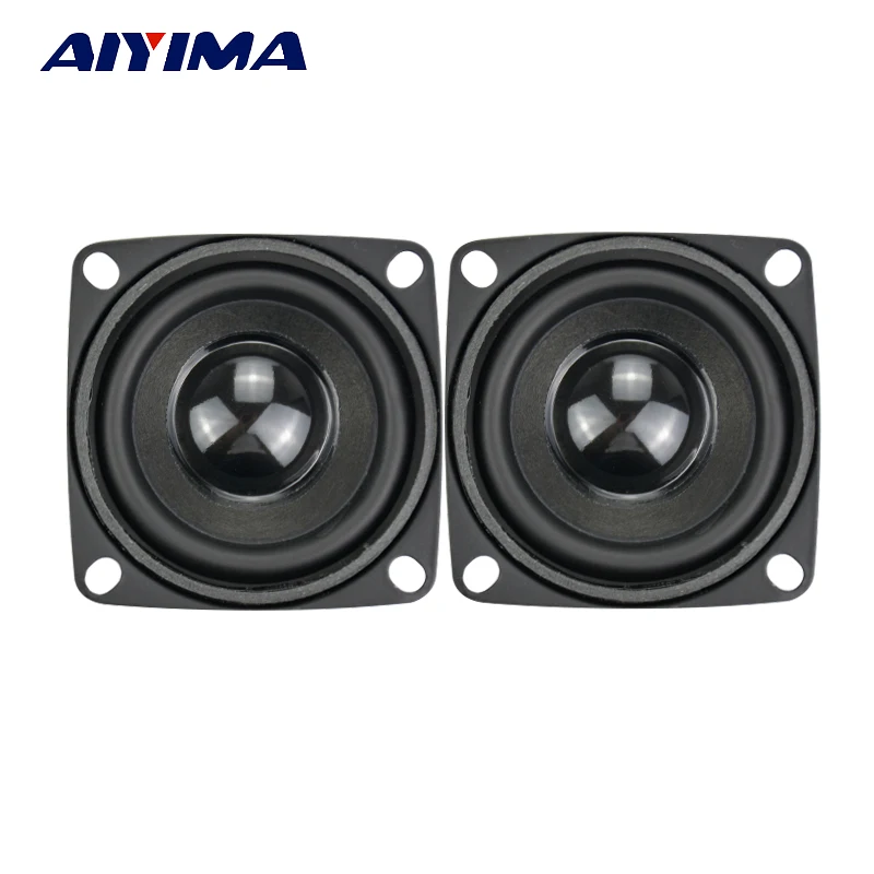 AIYIMA 2Pcs 2 Inch Full Range Speaker 4 Ohm 5W Mini Woofer Speakers DIY Home Theater Audio Subwoofer Loudspeaker