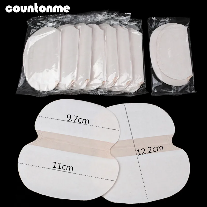 Summer Sweat Pads 200/300Pcs Underarm Sweat Pad For Clothing Adhesive Armpit  Deodorant Shield Stickers Absorbent Pads Big Size