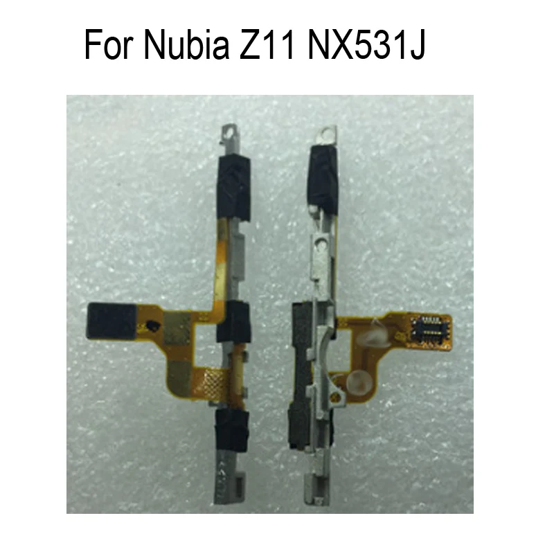 Replacement Power On/Off Key & Volume Side Button Flex Cable For Nubia Z11 NX531J Side Key Power Volume Button Flex Cable