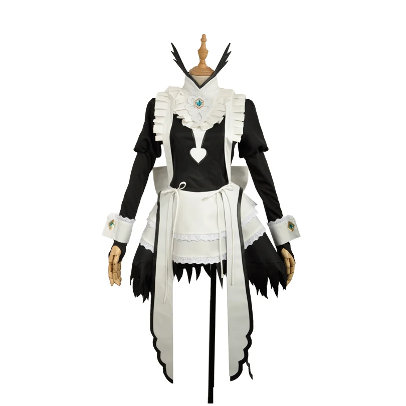 

Fire Emblem If Felicia Flora Maid Dress Full Sets Cosplay Costume Stage Performance Clothes