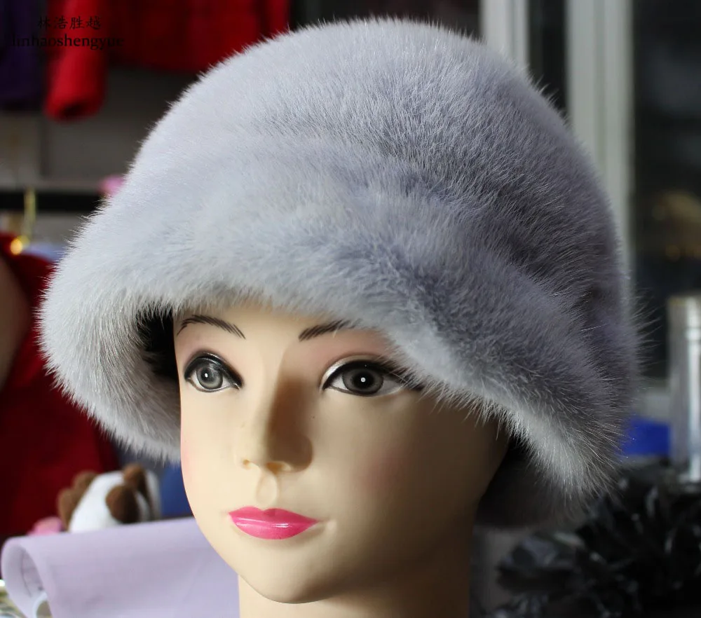 

Linhaoshengyue The True Nature of Mink Fur Princess Hat