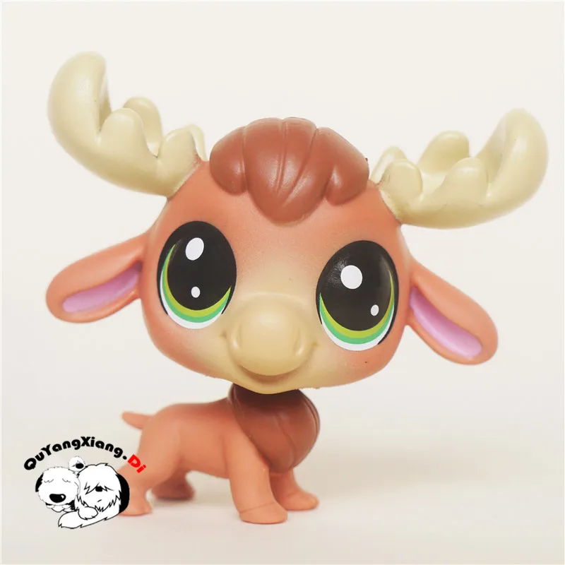 CW Pet Shop Animal Cute ox horse Tiger Leopard Lion Pig Deer Sheep Cow elephant Bear doll action Figure Anime Toys for Children