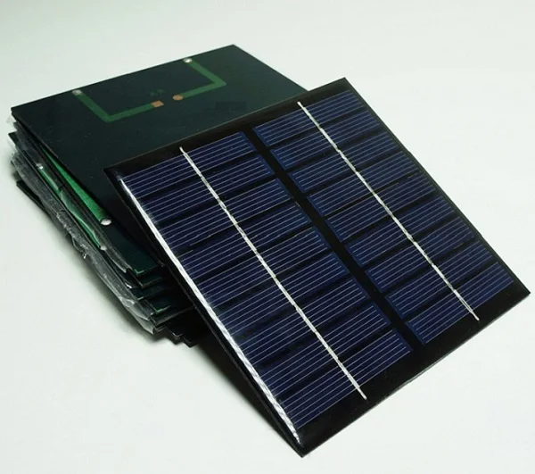 BUHESHUI 2W 9V Mini Solar Cell Module DIY Solar Panel Charger System For Led Light Study Epoxy 115*115*3MM 5PCS Free Shipping