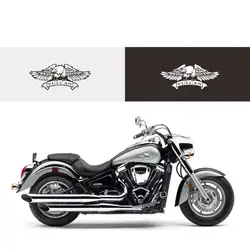 Custom Eagle Logo Stickers Fuel Tank Decals Vinyl Sticker For Kawasaki Vulcan VN400 VN800 VN1500/1600/1700 VN2000