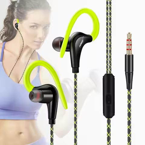 Original Sports Earphone Super Bass Headphones Sweatproof R…