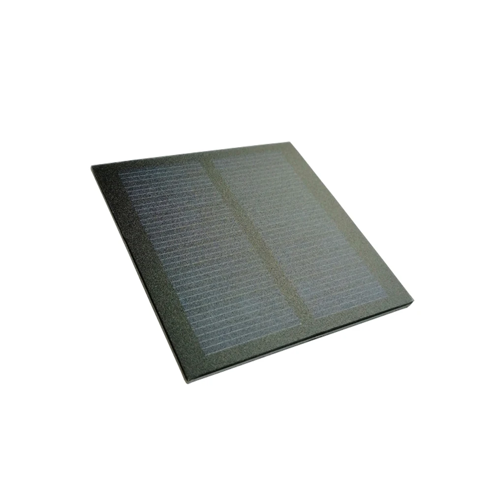 Balaike – panneaux solaires en silicium polycristallin, 5V, 0.4W, 64.5x64.5mm, en époxy, Mini cellules solaires, pour le bricolage, chargeur de téléphone solaire, jouet