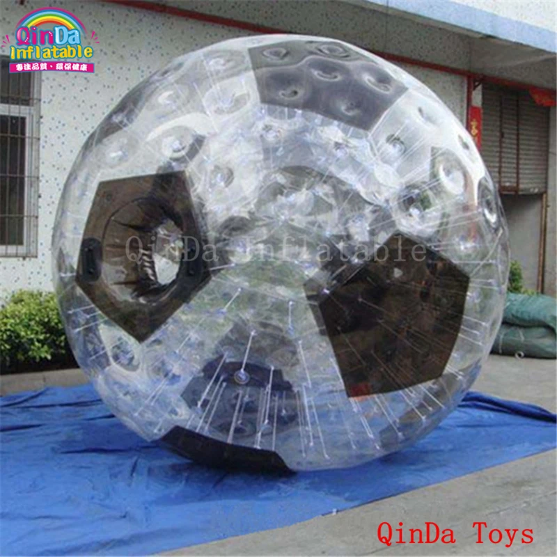 3m Diameter Outdoor Bubble Ball Suit,inflatable Soccer Zorb Ball For Rolling On Grass