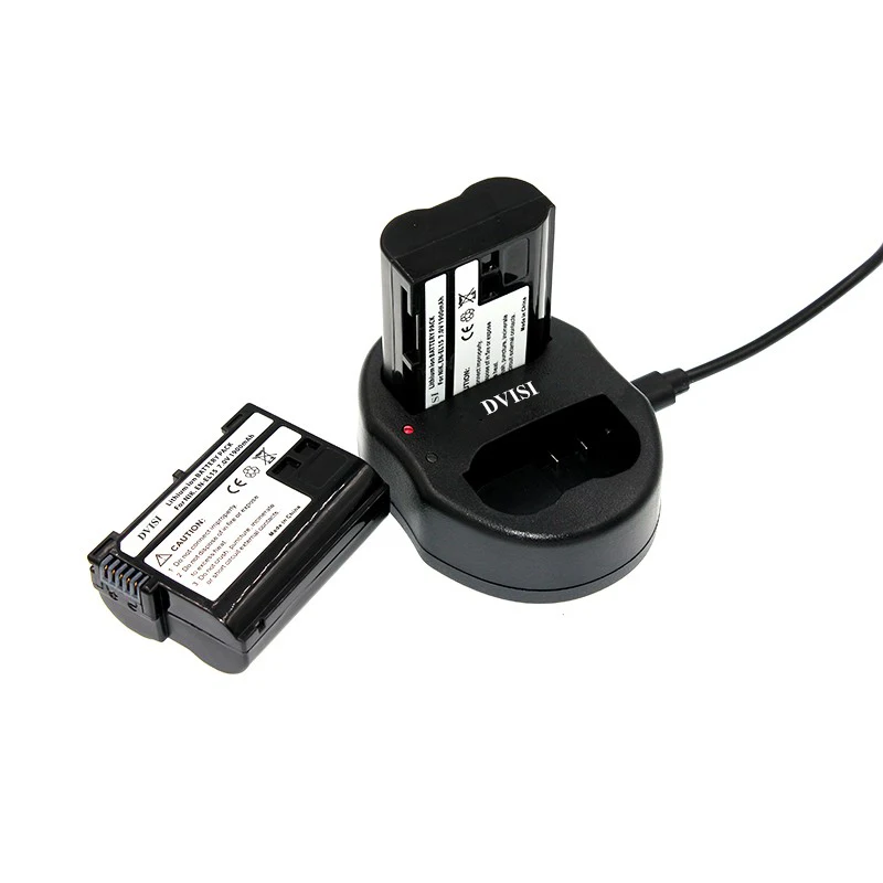 4 قطعة EN-EL15 EN EL15 Recargeable كاميرا البطارية + USB شاحن مزدوج لنيكون D600 D610 D600E D800E D810 D7000 D7100 d750 V1 MH-25