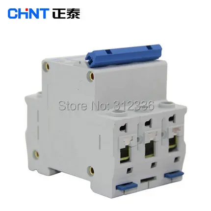 Free Shipping 2 years Warranty  DZ47-60 C10 3P 10A  3 pole domestic C type small air switch unipolar Electric shock protection