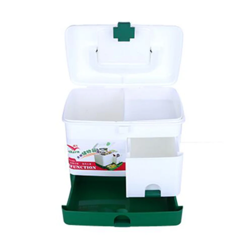 Household Large size medicine box Multi-layer First Aid Kit multi-functional many drawers Medicine Cabinet  strong and durable